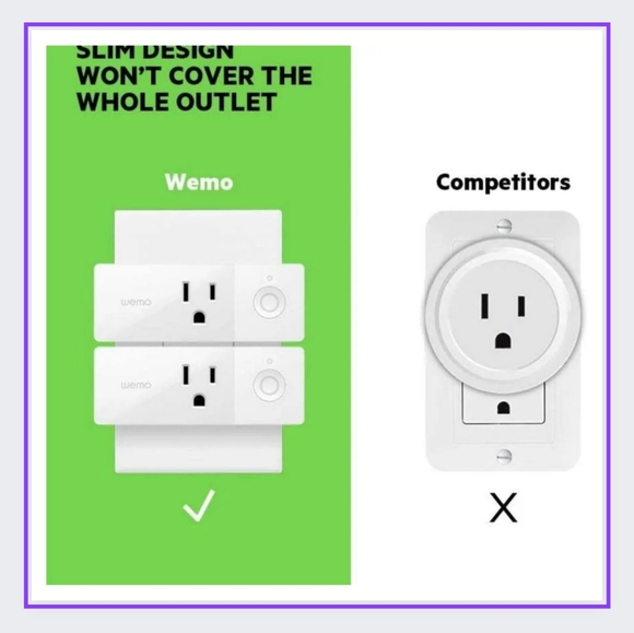 š„SEALED/2-PACK WEMO WIFI SMART PLUGS-NEW IN PACKAGE!! - Picture 5 of 9